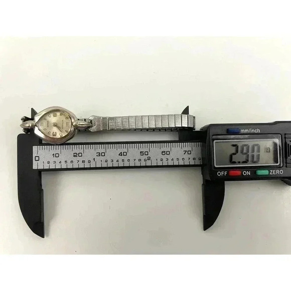 VTG Wittnauer Swiss Watch 10K RPG Bezel Stainless Steel Women's UNTESTED - Picture 12 of 16